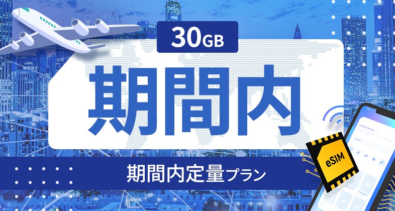 韓国 30GB / 期間内